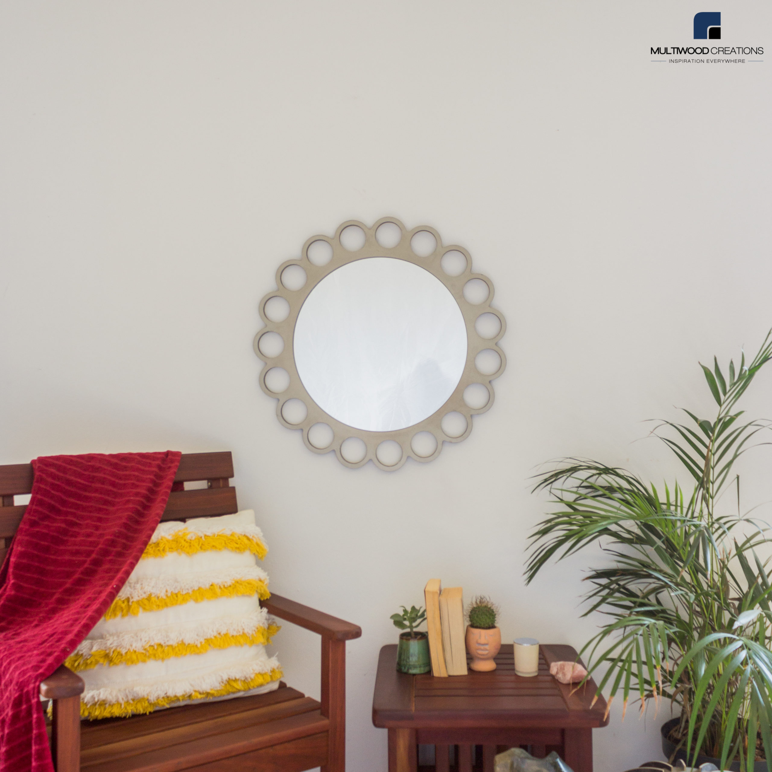 Round Circle Mirror - Image 4