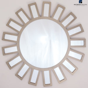 Square Round Mirror