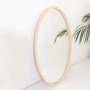Oval Mirrors Birch