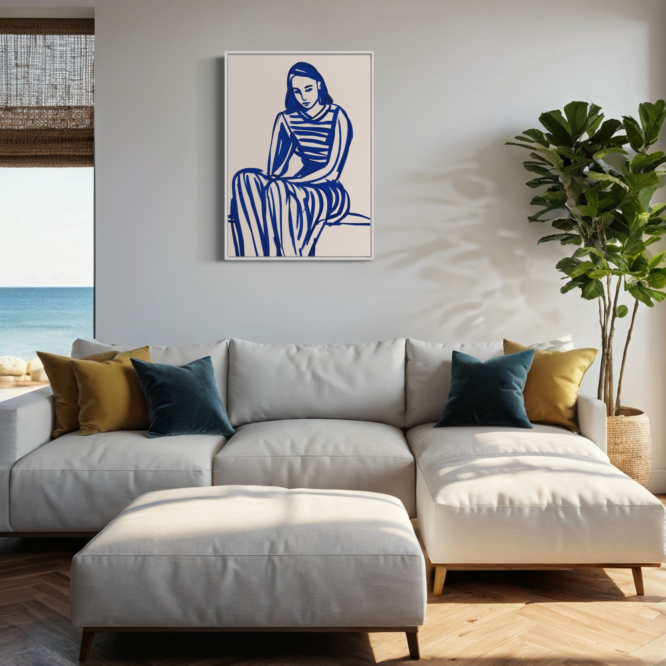 Indigo Contemplation - Image 5